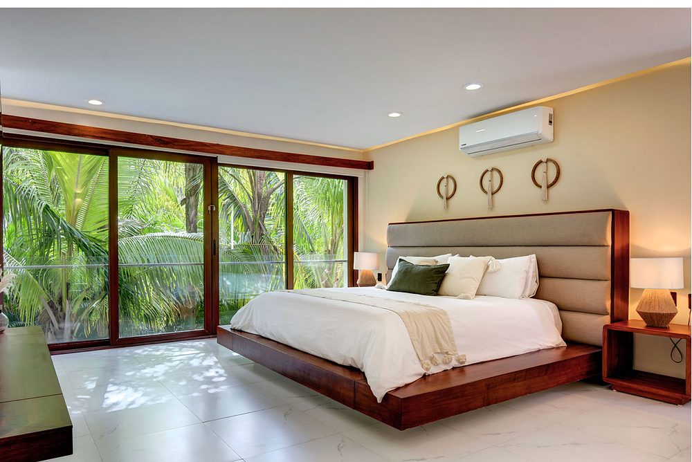 Spacious private suite