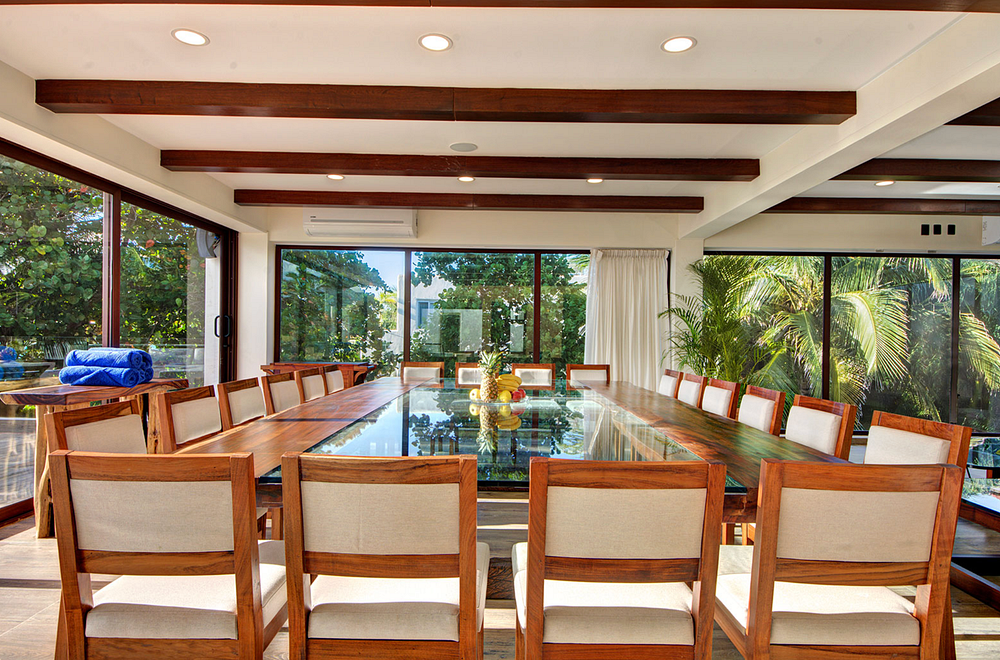 Open dining for shared meals